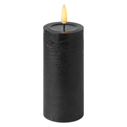 Bougie LED Leskino noire 12,5 cm | EGLO