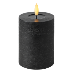 Bougie LED Leskino noire 10 cm | EGLO