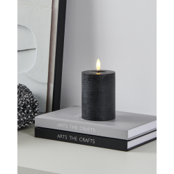Bougie LED Leskino noire 10 cm | EGLO