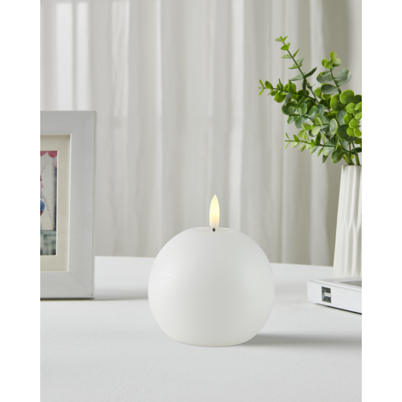 Bougie LED Leskino blanche 8,5 cm | EGLO