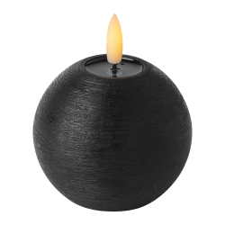 Bougie LED Leskino noire 7 cm | Télécommande | EGLO