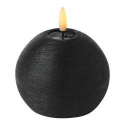 Bougie LED Leskino noire 8,5 cm | EGLO