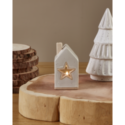 Lanterne Catacol maison beige 10,5 cm | EGLO