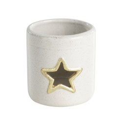 Photophore Catacol beige Ø 7,5 x 8 cm | EGLO