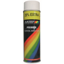 Primer en spray blanc 0,5L MOTIP – Idéal pour toutes surfaces | MOTIP