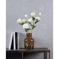 Vase en verre Siranana brun 14,5 x 22 cm | EGLO