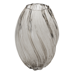 Vase en verre Debepare gris 19 x 26,5 cm | EGLO