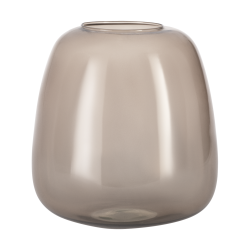 Vase en verre Delnite brun 23 x 24,5 cm | EGLO