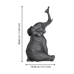 Lampe Eléphant Siocon gris 28 cm | EGLO