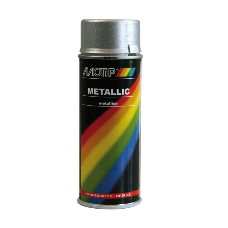 Peinture Metallic Argent 0,4L MOTIP – Éclat Durable | MOTIP
