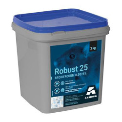 Pâte Rodenticide Robust 3 kg CLAC RADICAL