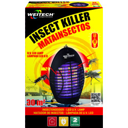 Tue insectes électrique 30 m² WEITECH