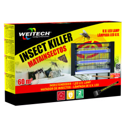 Tue insectes électrique 60 m² WEITECH