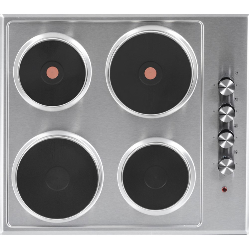 Taque électrique inox 60 cm PIEB6042R009X | TECNOLUX