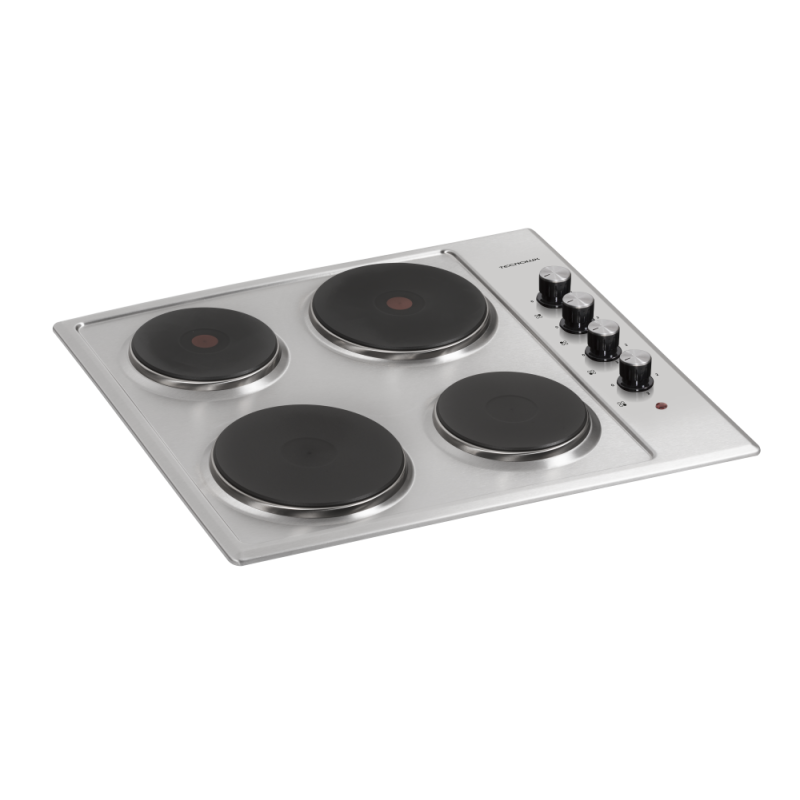 Taque électrique inox 60 cm PIEB6042R009X | TECNOLUX