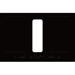 Taque induction avec hotte Combi 8 Flex 80 cm | TECNOLUX