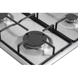 Taque au gaz inox 60 cm PIGB604010X | TECNOLUX