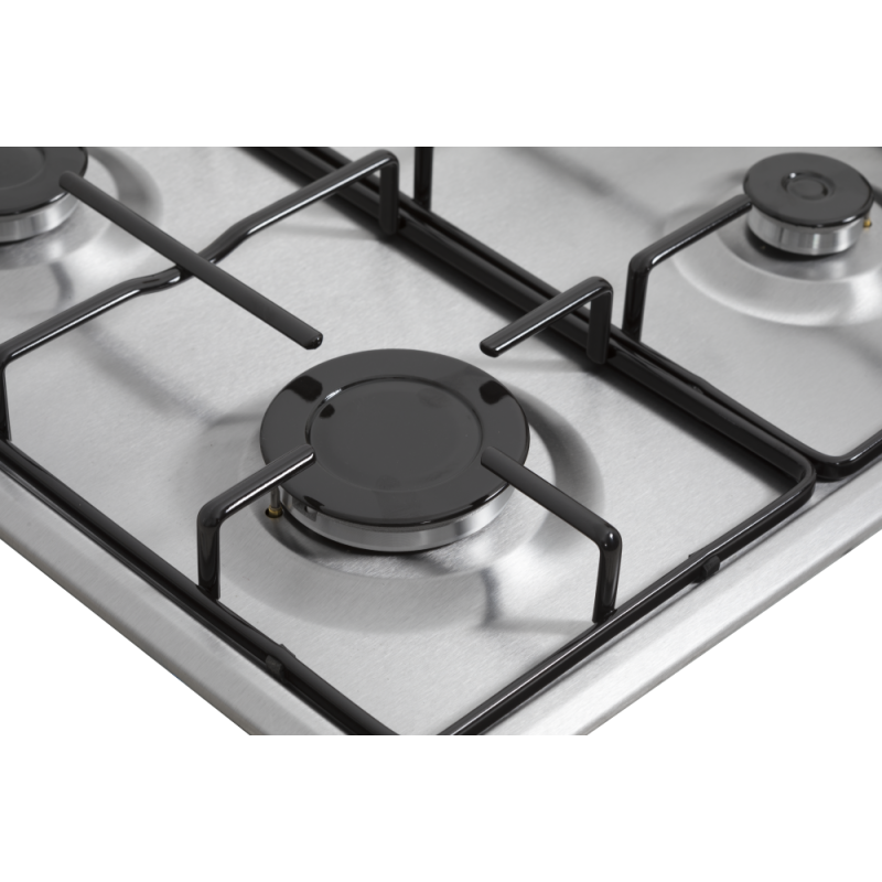Taque au gaz inox 60 cm PIGB604010X | TECNOLUX