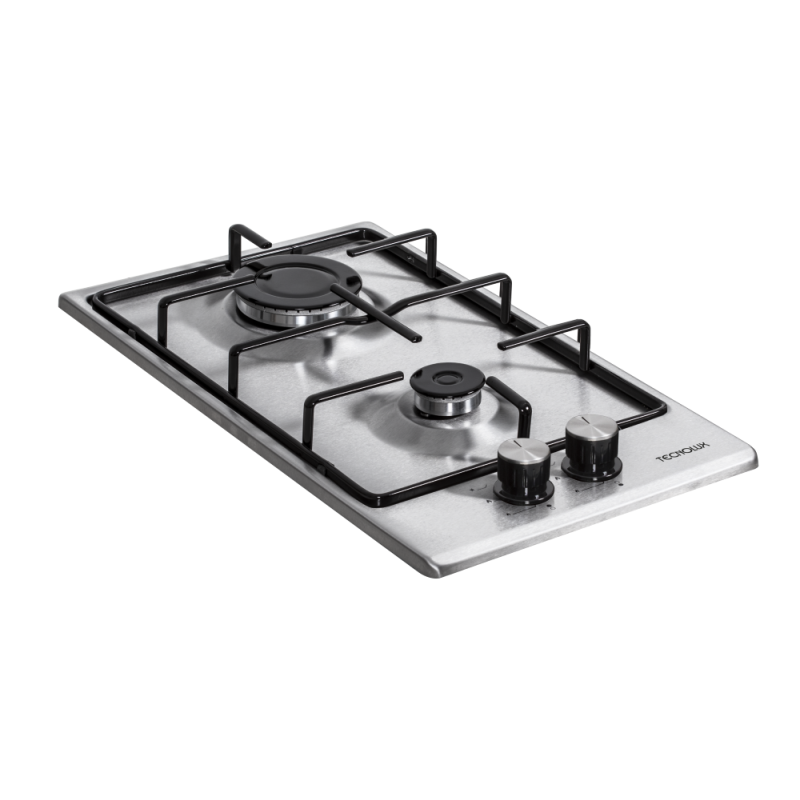 Taque au gaz inox 30 cm PIGB302008X | TECNOLUX