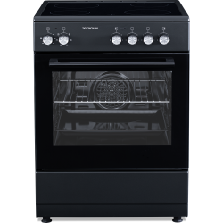 Cuisinière vitrocéramique multifonction 60 x 60 cm | TECNOLUX