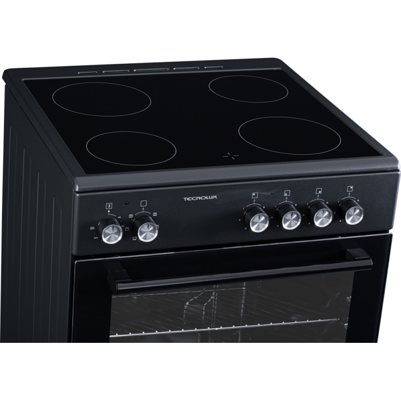 Cuisinière vitrocéramique multifonction 60 x 60 cm | TECNOLUX