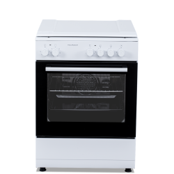 Cuisinière mixte 3 + 1 blanche 60 x 60 cm | TECNOLUX
