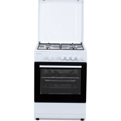 Cuisinière au gaz blanche 60 x 60 cm | TECNOLUX