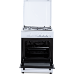 Cuisinière au gaz blanche 60 x 60 cm | TECNOLUX