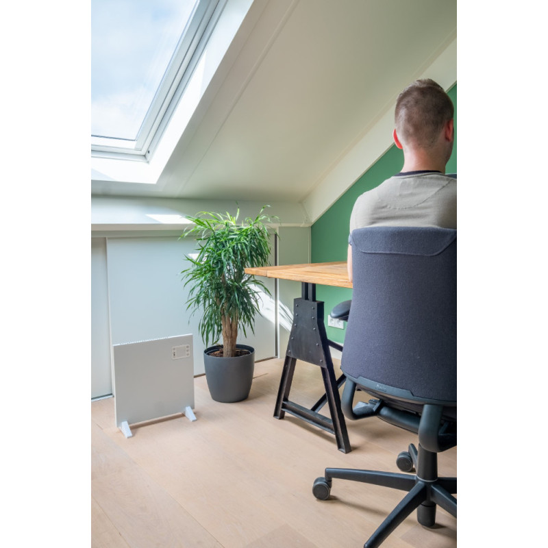Convecteur électrique Alutherm 400XS Wi-Fi blanc EUROM