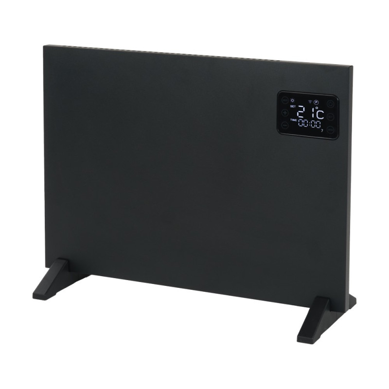 Convecteur électrique Alutherm 800XS Wi-Fi noir EUROM