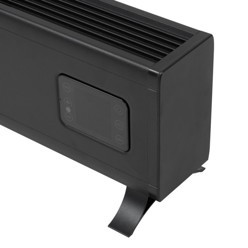 Convecteur électrique Alutherm Baseboard 1000 Wi-Fi noir EUROM