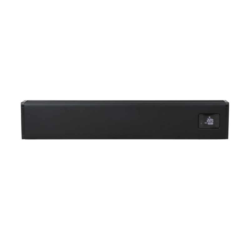 Convecteur électrique Alutherm Baseboard 1500 Wi-Fi noir EUROM