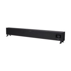Convecteur électrique Alutherm Baseboard 2500 Wi-Fi noir EUROM