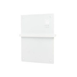 Convecteur électrique Alutherm Sani Verre 800 Wi-Fi blanc EUROM