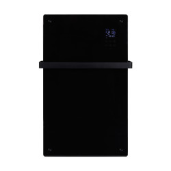 Convecteur électrique Alutherm Sani Verre 1200 Wi-Fi noir EUROM