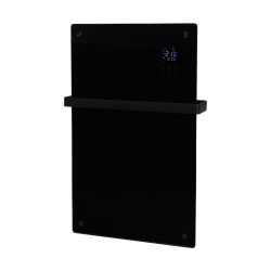 Convecteur électrique Alutherm Sani Verre 1200 Wi-Fi noir EUROM