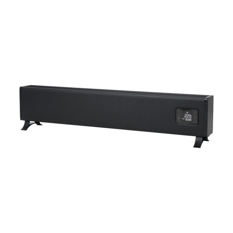 Convecteur Baseboard 1500 Wi-Fi EUROM | 1500 W | Noir