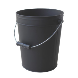 Seau à cendres Spodite noir 15 L DIXNEUF