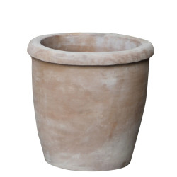 Pot en terre cuite Mterra à rebord Ø 25 x 24 cm