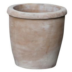 Pot en terre cuite Mterra à rebord Ø 33 x 31 cm