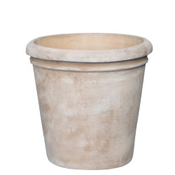Pot en terre cuite Mterra à double rebord Ø 24 x 24 cm