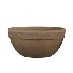 Coupe en terre cuite Levy basalt Ø 23 x 11 cm