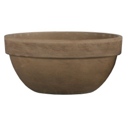 Coupe en terre cuite Levy basalt Ø 34 x 16