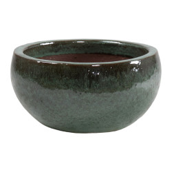Coupe en terre cuite Glazed jade Ø 29 x 14