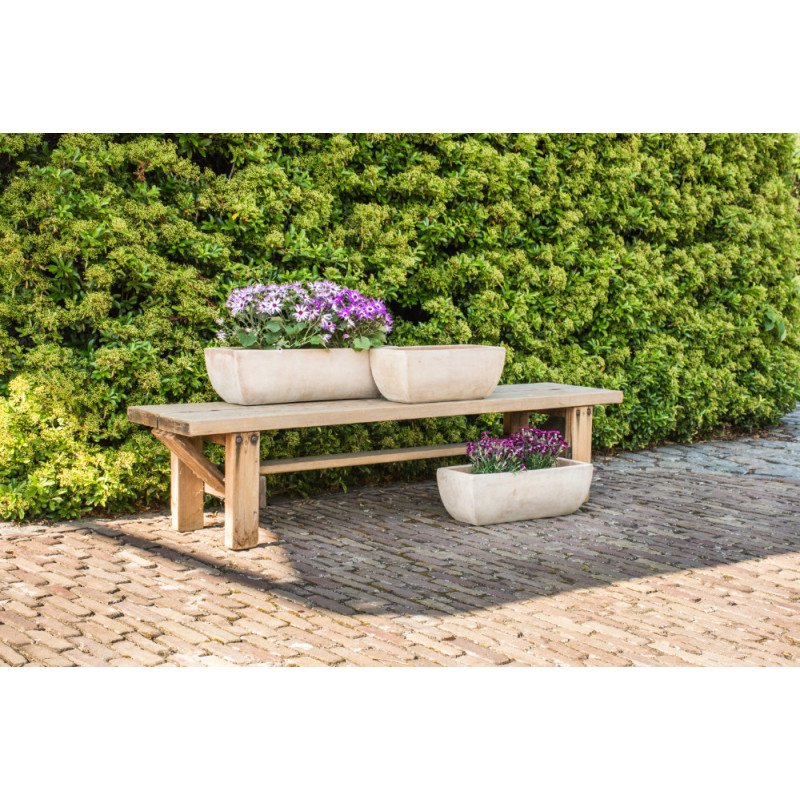 Jardinière en terre cuite Mterra 42 x 18 x 17 cm