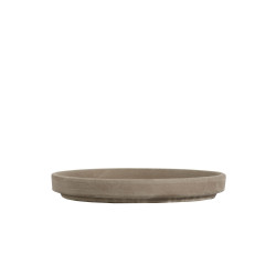 Soucoupe Spang basalt Ø 22 x 3 cm | Terre cuite