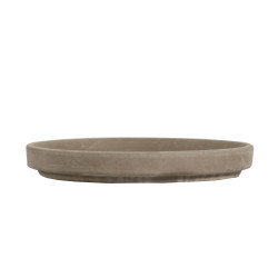 Soucoupe Spang basalt Ø 32 x 5 cm | Terre cuite