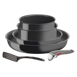 Set poêles TEFAL | Ingenio Renew | 6 pièces | Poignée amovible