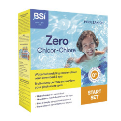 Set de démarrage PoolSan Zéro Chlore pour traitement de l'eau BSI