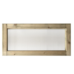 Fenêtre traitée autoclave pour abri de jardin 72